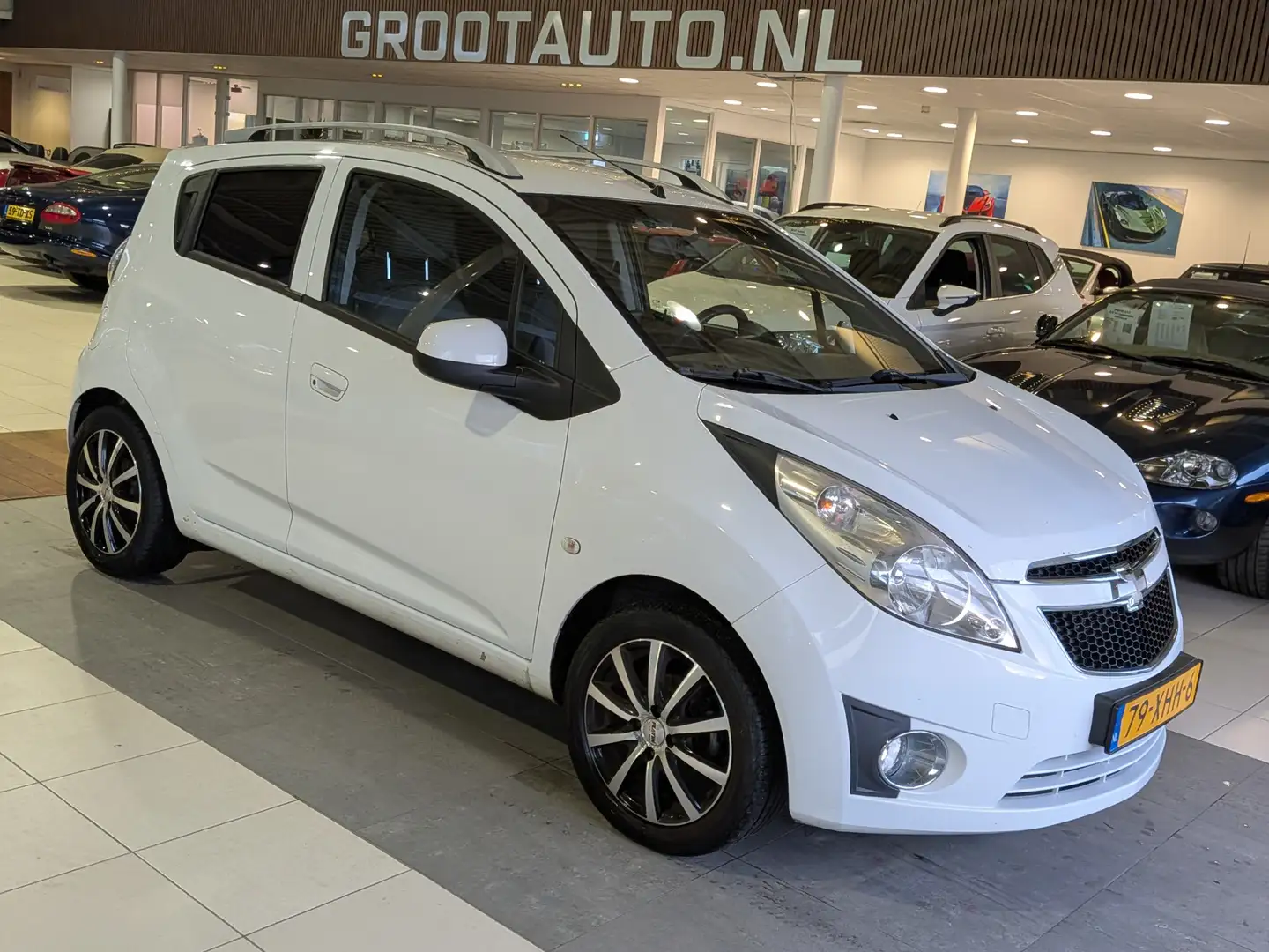 Chevrolet Spark 1.0 16V LS Bi-Fuel Airco, Stuurbekrachtiging Weiß - 1