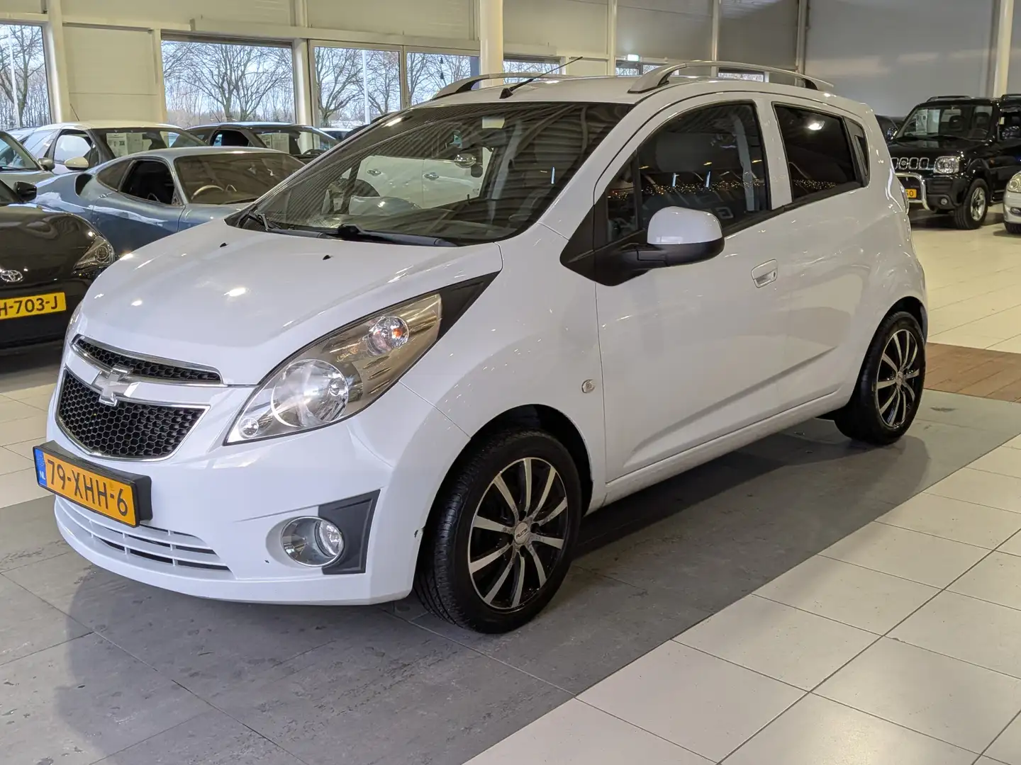Chevrolet Spark 1.0 16V LS Bi-Fuel Airco, Stuurbekrachtiging Weiß - 2