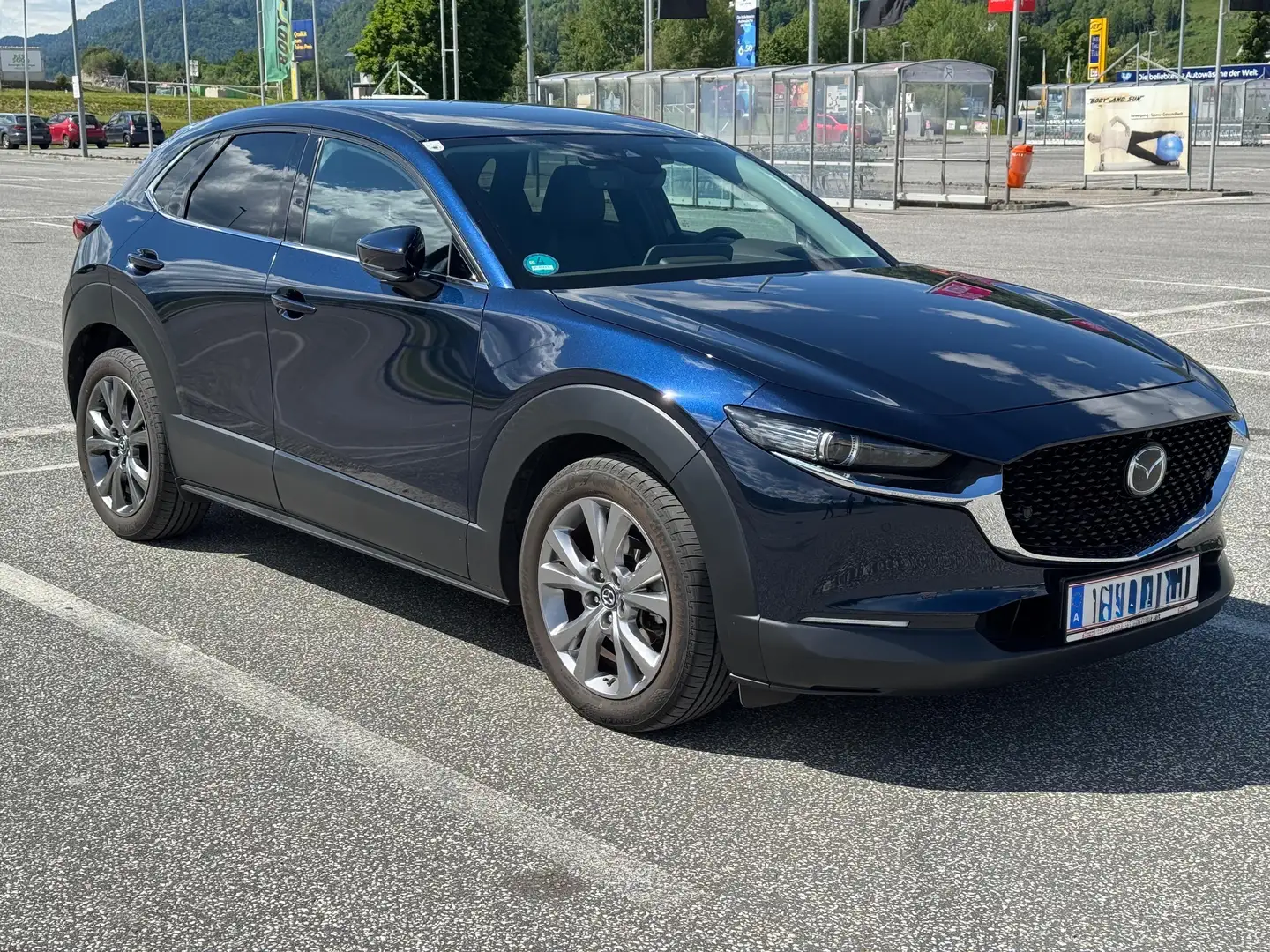 Mazda CX-30 G122 AWD Comfort+/SO/ST/PR/TE Blau - 1