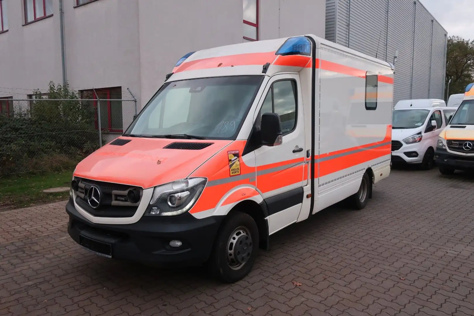 Mercedes-Benz Sprinter II 519 CDI / RTW / Klima / Automatik Alb - 1