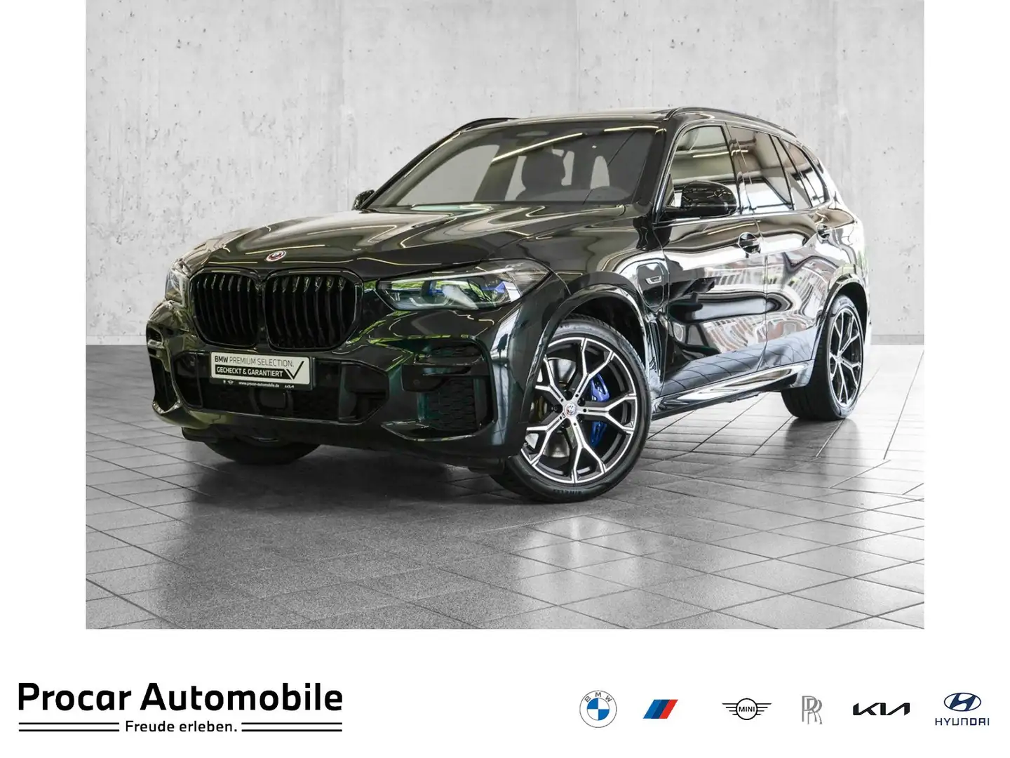 BMW X5 xDrive45e M-Sport Aut Nav HuD Laser h&k Pano Schwarz - 1