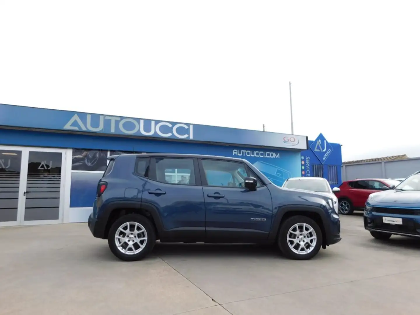 Jeep Renegade 1.6 Mjt Limited 130 CV UConnect 7 Carplay Bicolor Blu/Azzurro - 2