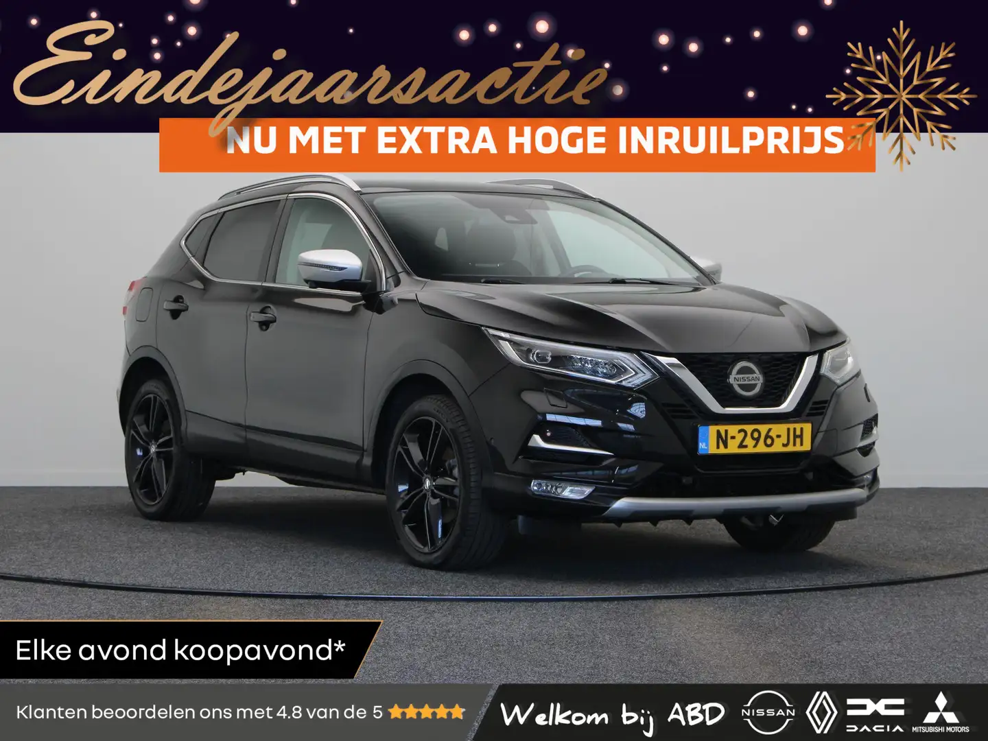 Nissan Qashqai 1.3 DIG-T N-Motion | Panoramadak | Trekhaak | Stoe Noir - 1