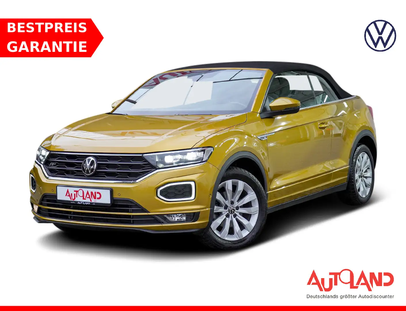 Volkswagen T-Roc Cabriolet 1.5 TSI R-Line LED Navi Beats Gold - 1