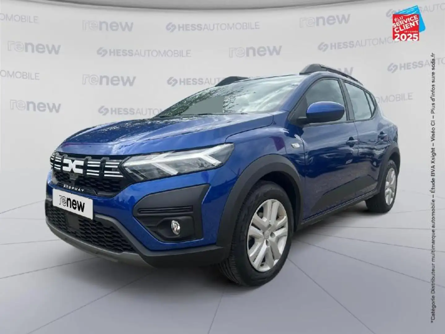 Dacia Sandero 1.0 ECO-G 100ch Stepway Expression Blauw - 1