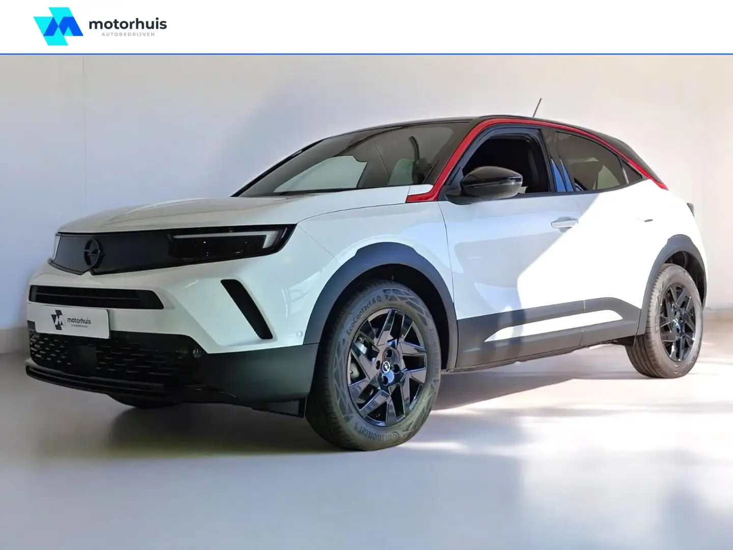 Opel Mokka-E Electric 50kWh 136pk 11 kW Level 4 NAVI PDC CAMERA Wit - 1