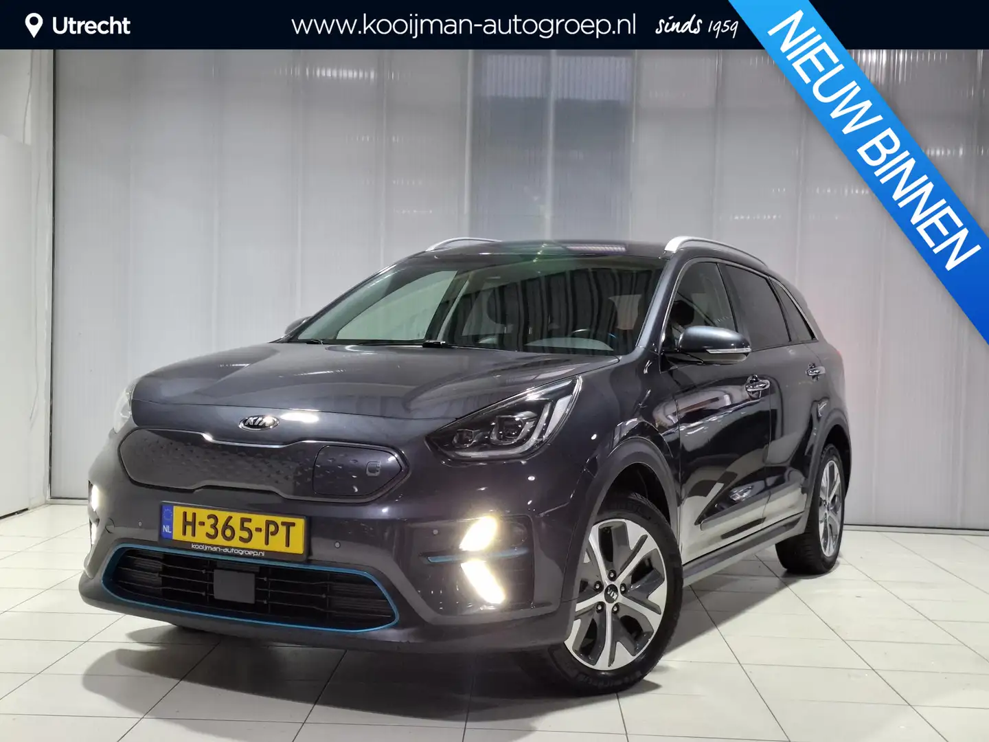 Kia e-Niro ExecutiveLine 64 kWh 3 fase, Apple Carplay/Android Gris - 1