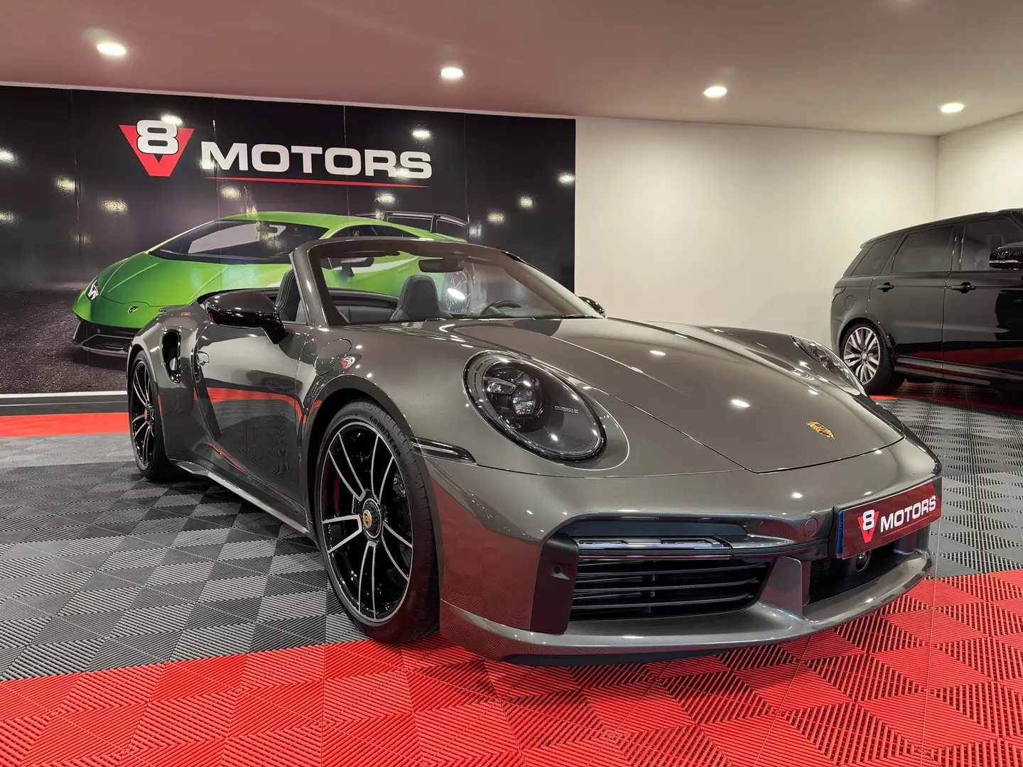 Porsche 911 911 Turbo S Cabriolet 3.8i 650 PDK Grigio - 1