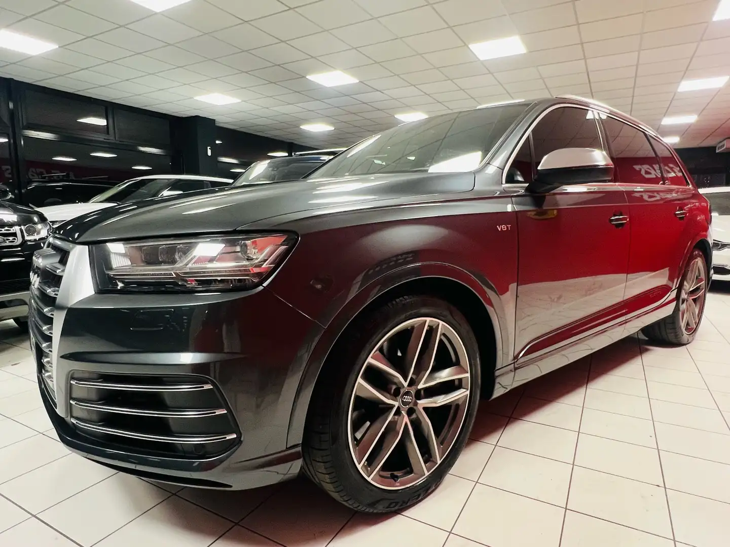 Audi SQ7 *ASSE STERZANTE*S-LINE*GANCIO*CERCHI 21''*GANCIO** Grigio - 2