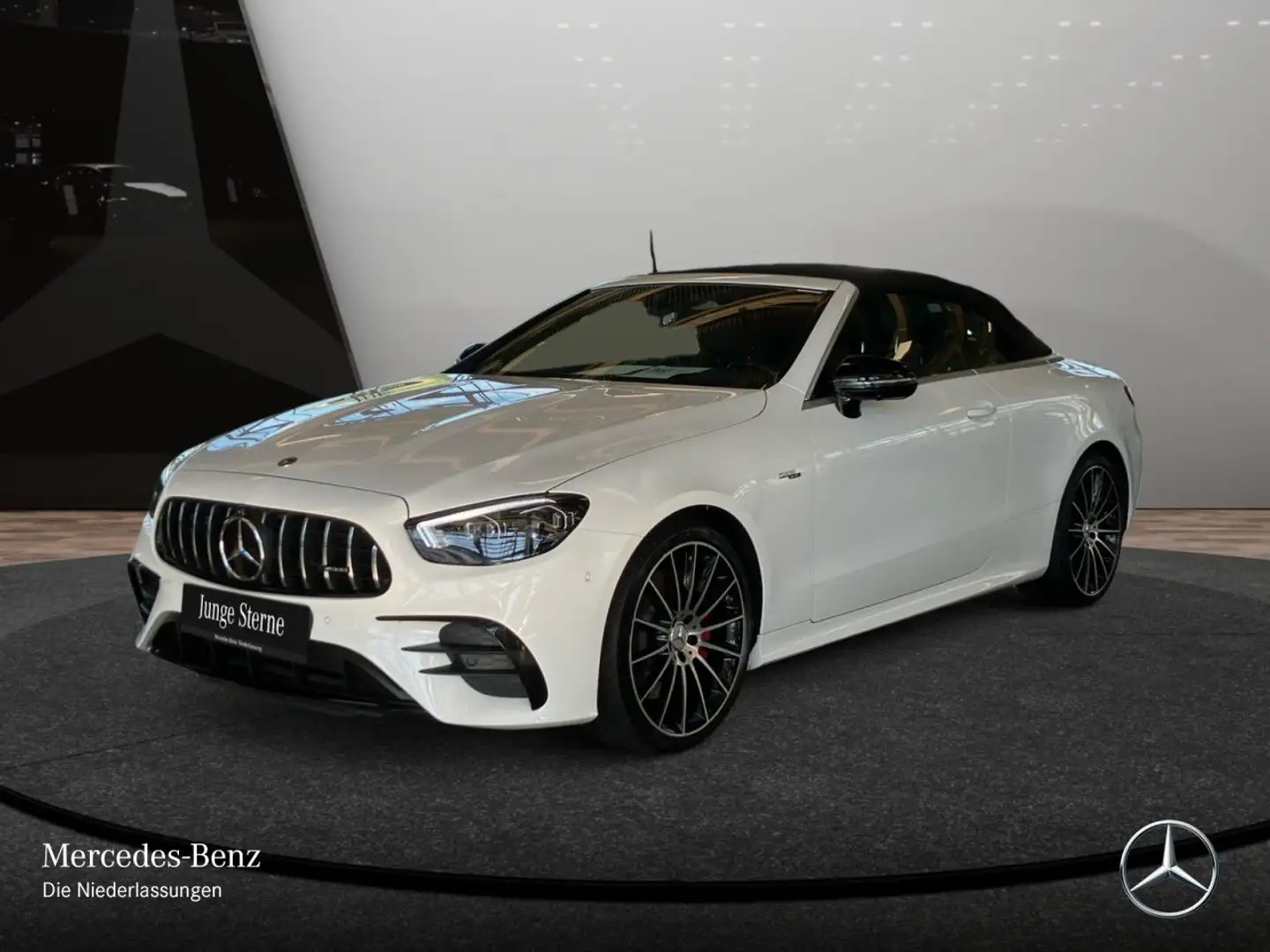 Mercedes-Benz E 53 AMG E 53 Cabrio 4M DRIVERS+NIGHT+360+MULTIBEAM+FAHRASS Weiß - 2