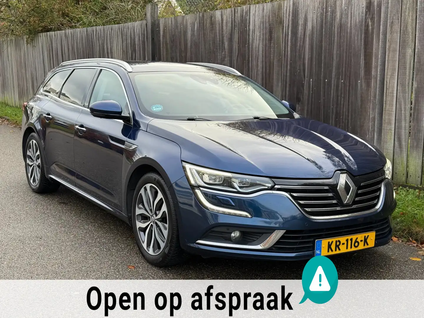 Renault Talisman Estate 1.5 dCi Intens BOSE|LEDER|4Control|NAP! Blauw - 2