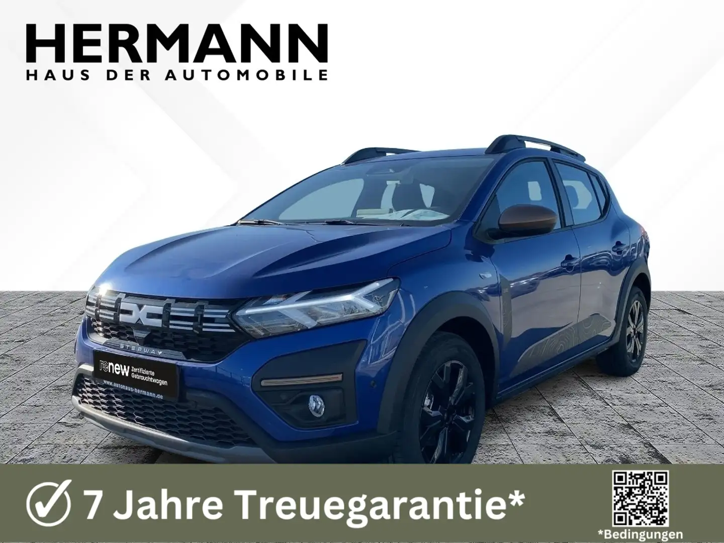 Dacia Sandero Stepway Extreme+ TCe 110 Fahrerairbag ZV Bleu - 1