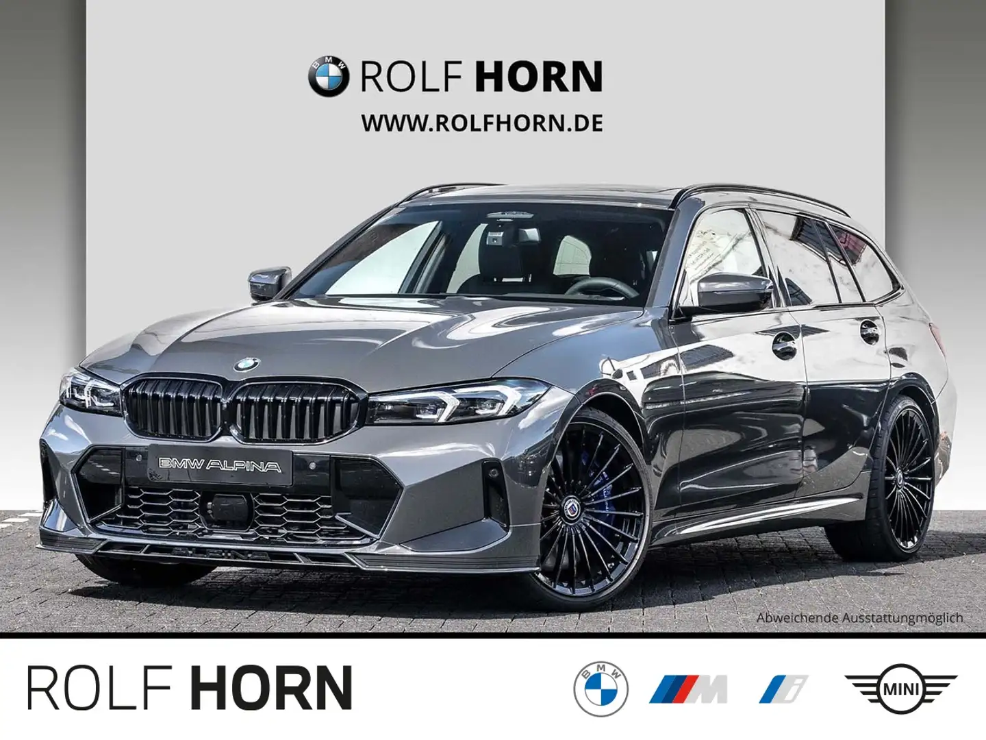 Alpina D3 S 3.0 Allrad Touring 360 KAM Pano AHK SHZ HUD Brązowy - 1