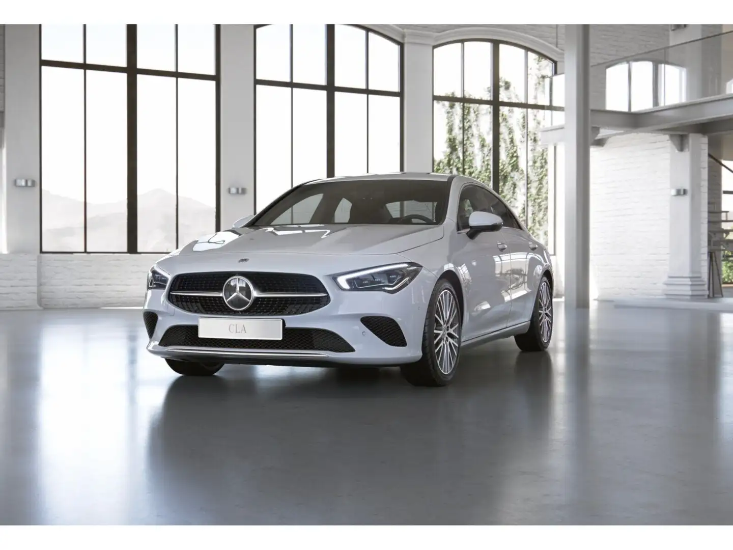 Mercedes-Benz CLA 200 d 4MATIC Coupé AHV LED Navi HUD Cam Weiß - 2