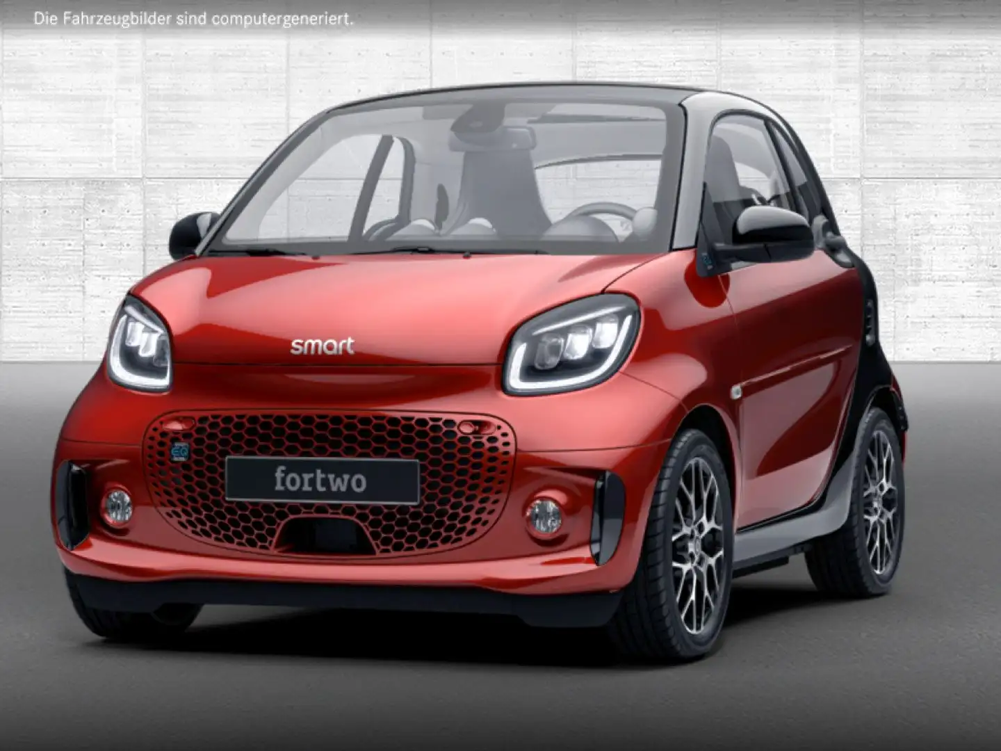 smart forTwo EQ 60kWed prime SHZ Pano PDC+Kamera JBL Rot - 2