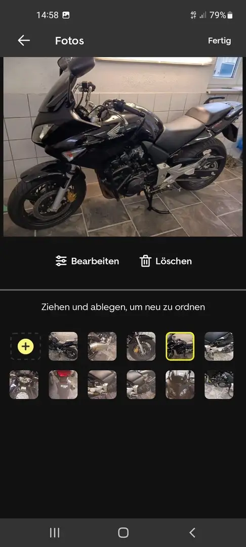 Honda CBF 600 PC38 SA Schwarz - 1