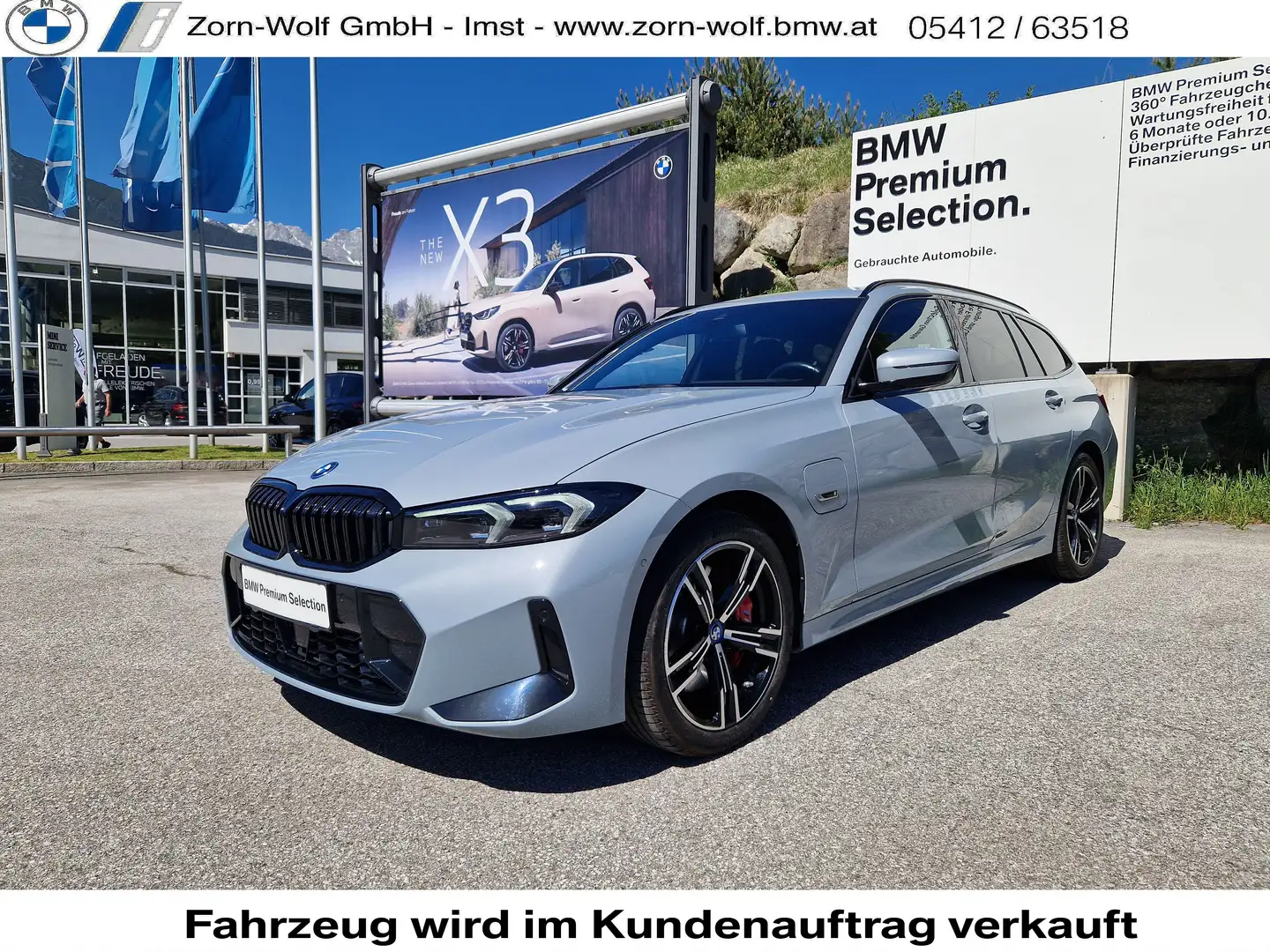 BMW 330 330 e xDrive M Sport Grau - 1