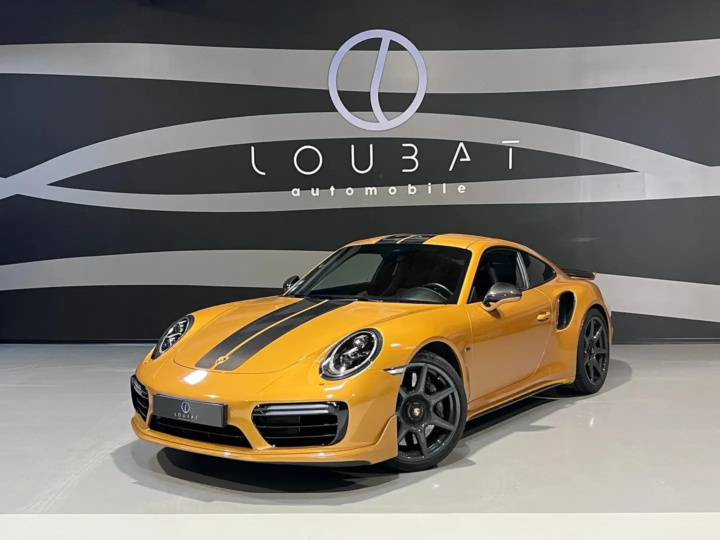 Porsche 911 991 Turbo S Coupe Exclusive Series PDK 607 ch Gold - 1