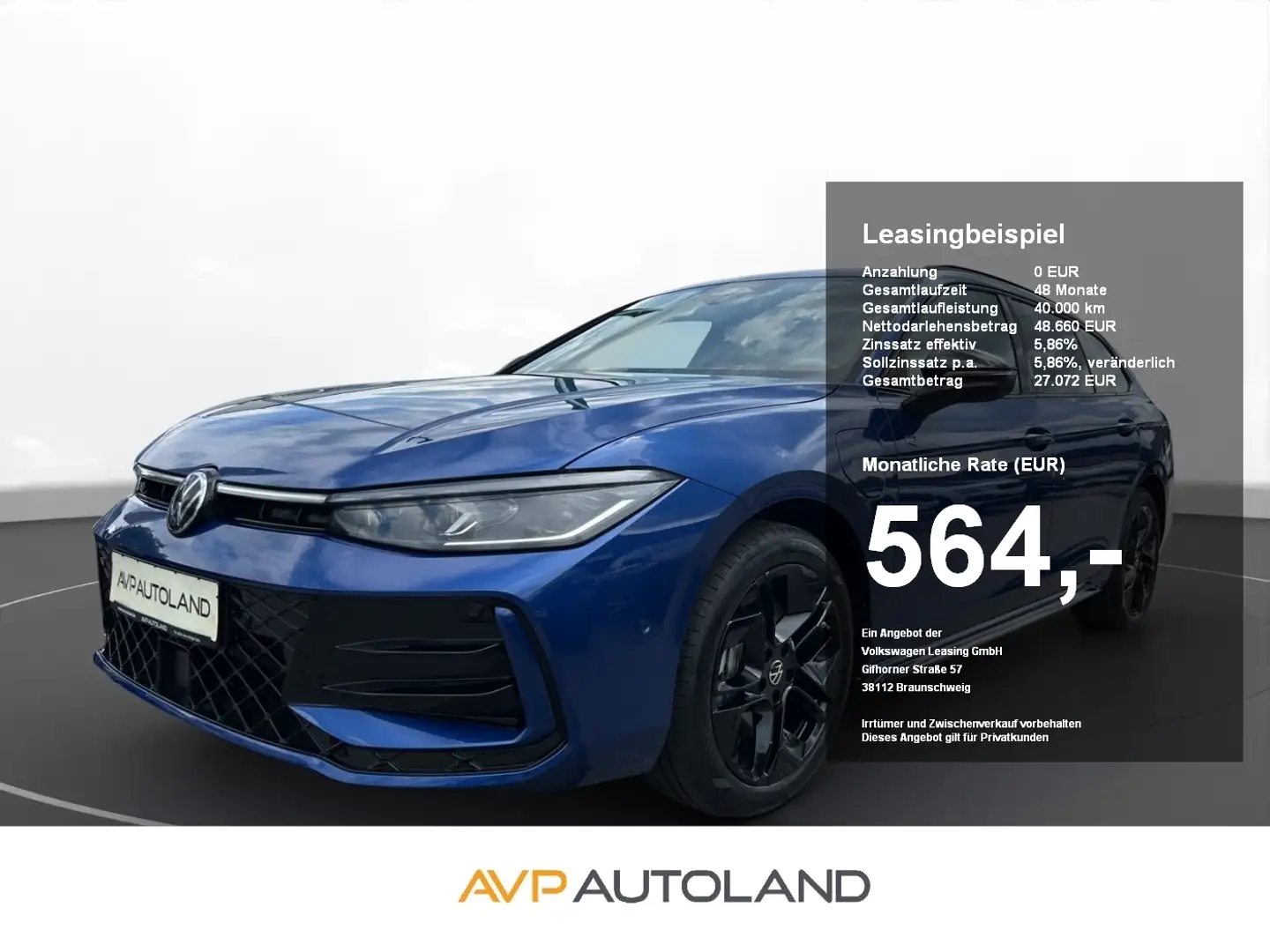 Volkswagen Passat Variant 1.5 TSI eHybrid DSG R-Line | AHK Bleu - 1
