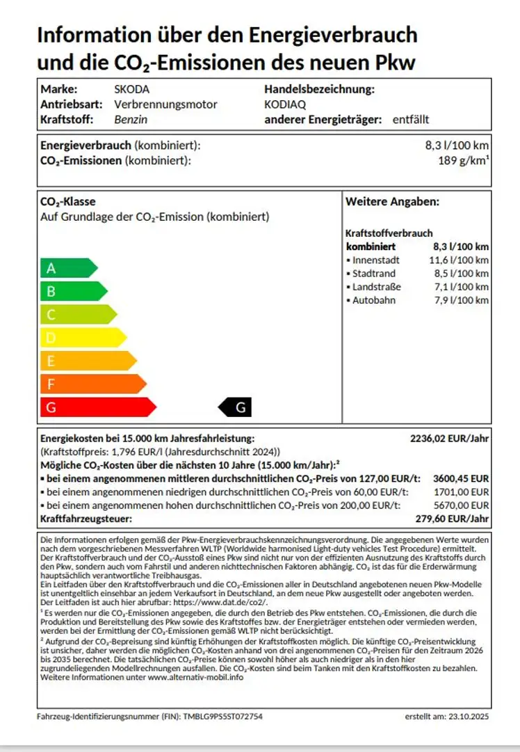 Skoda Kodiaq RS 2.0 TSI DSG 4x4 *HEADUP*AHK*360-KAMERA* Weiß - 2
