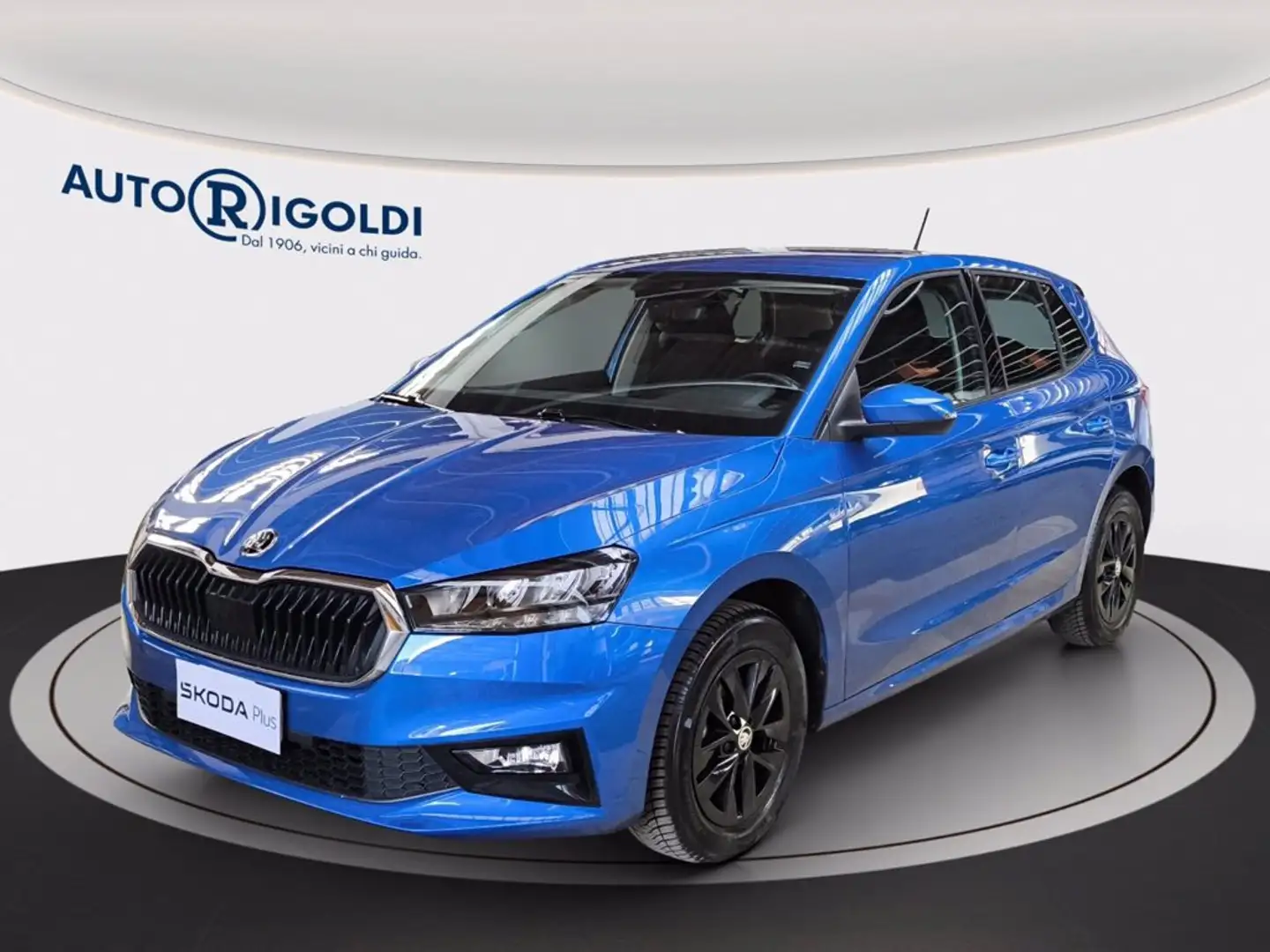 Skoda Fabia 1.0 tsi evo ambition 95cv Bleu - 1