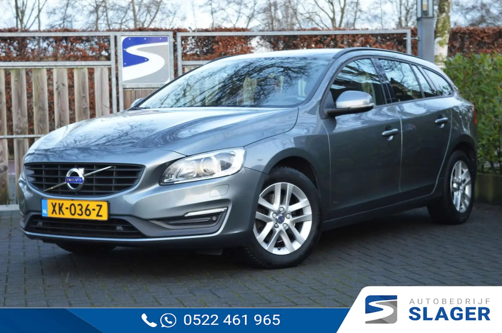 Volvo V60 1.5 T3 Polar+ - Navigatie|Stoel/stuurverwarming|Cr Szary - 1