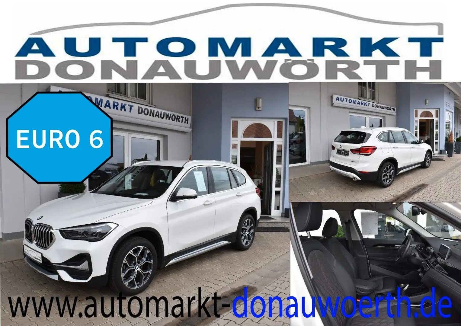 BMW X1 xDrive18d Aut. xLine Navi HiFi Kamera Sitzhzg Blanc - 1