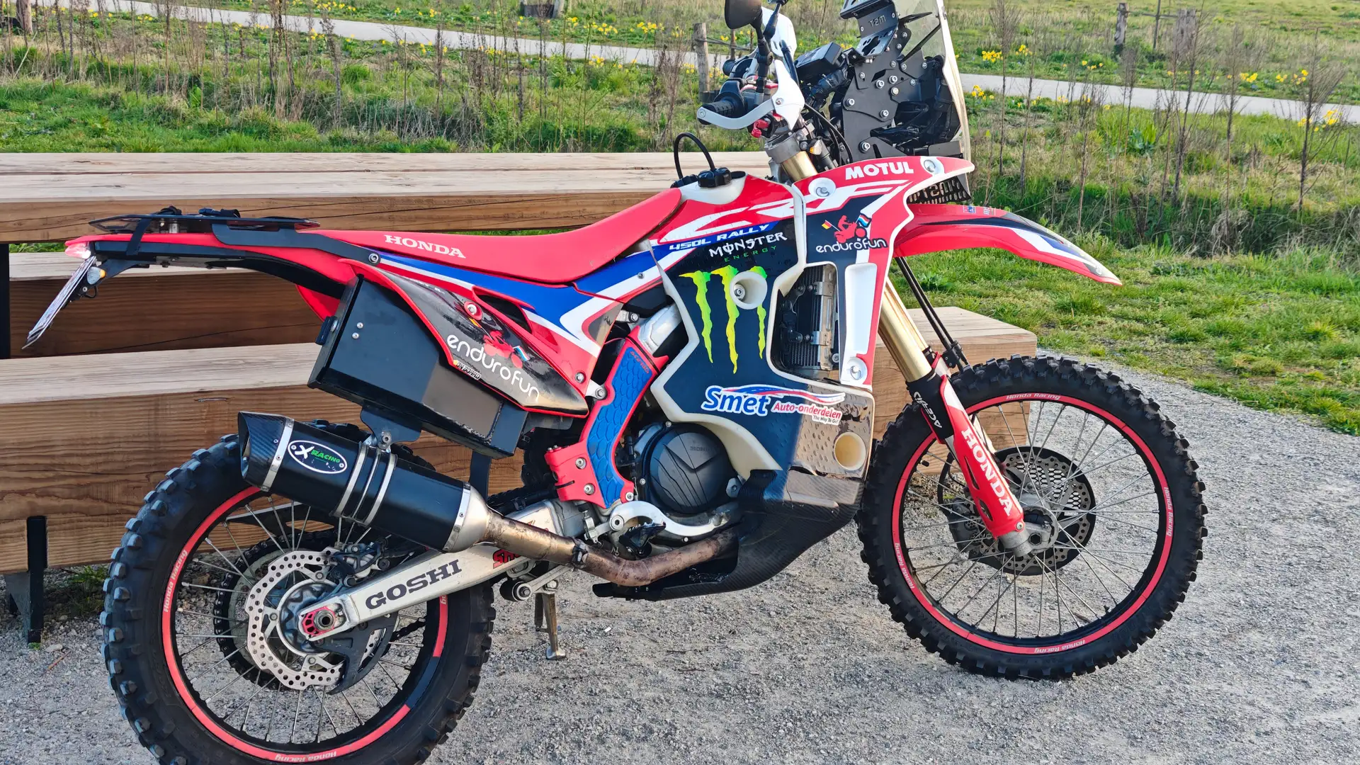 Honda CRF 450 CRF 450 L DAKAR RALLY Rojo - 1