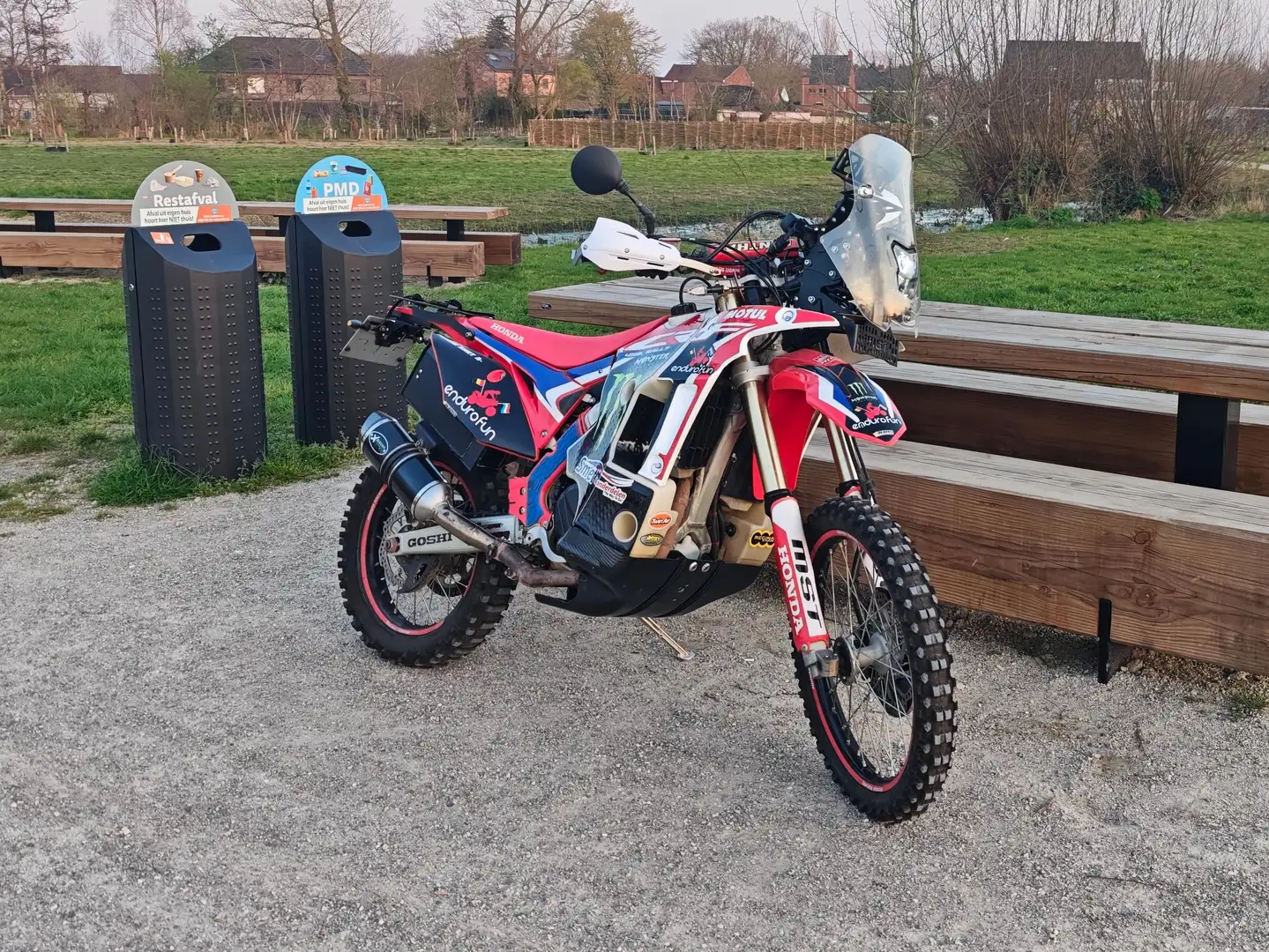 Honda CRF 450 CRF 450 L DAKAR RALLY Rojo - 2
