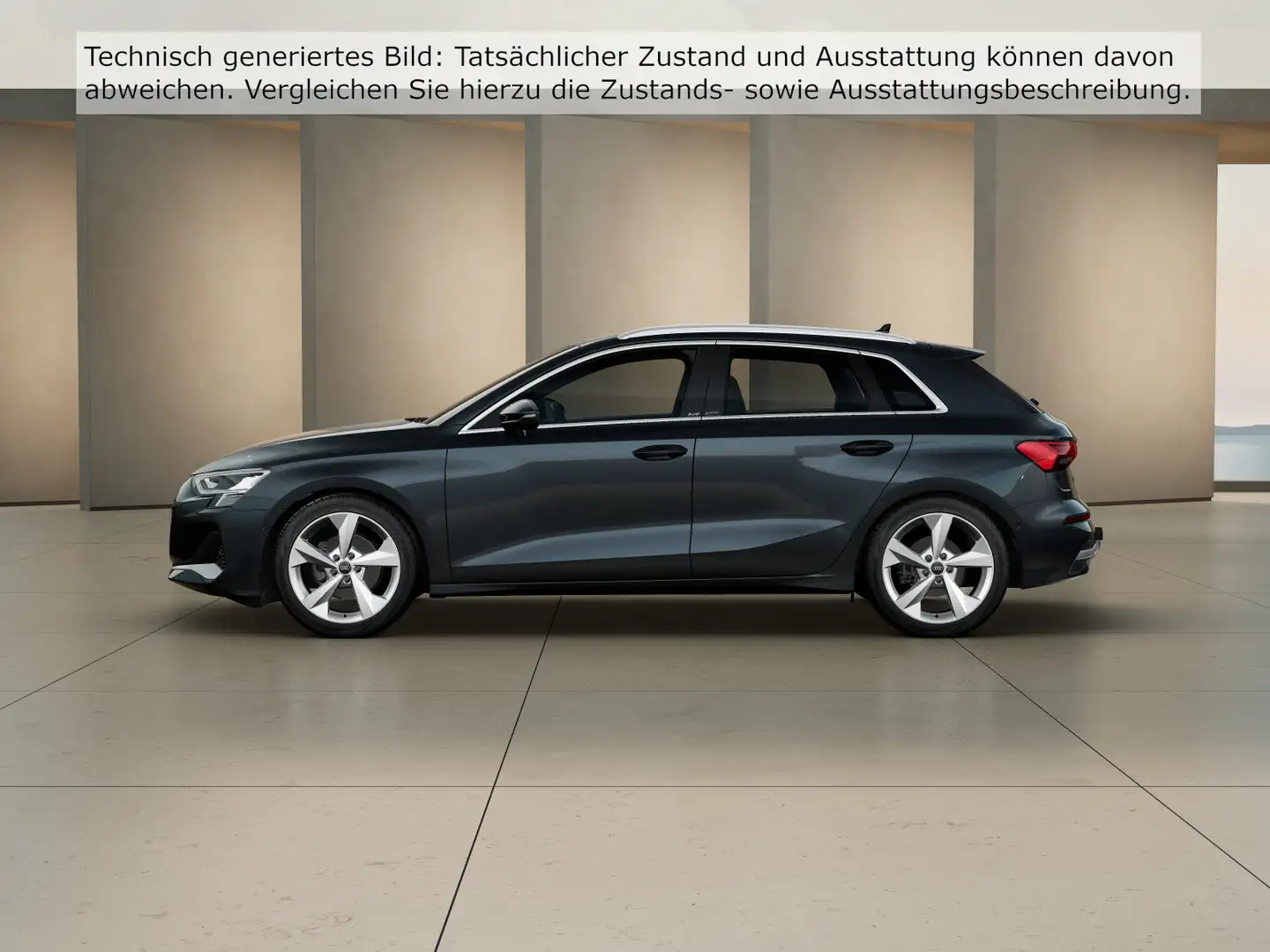 Audi A3 advanced 35TFSI S-tronic / AHK, RFK Grau - 2