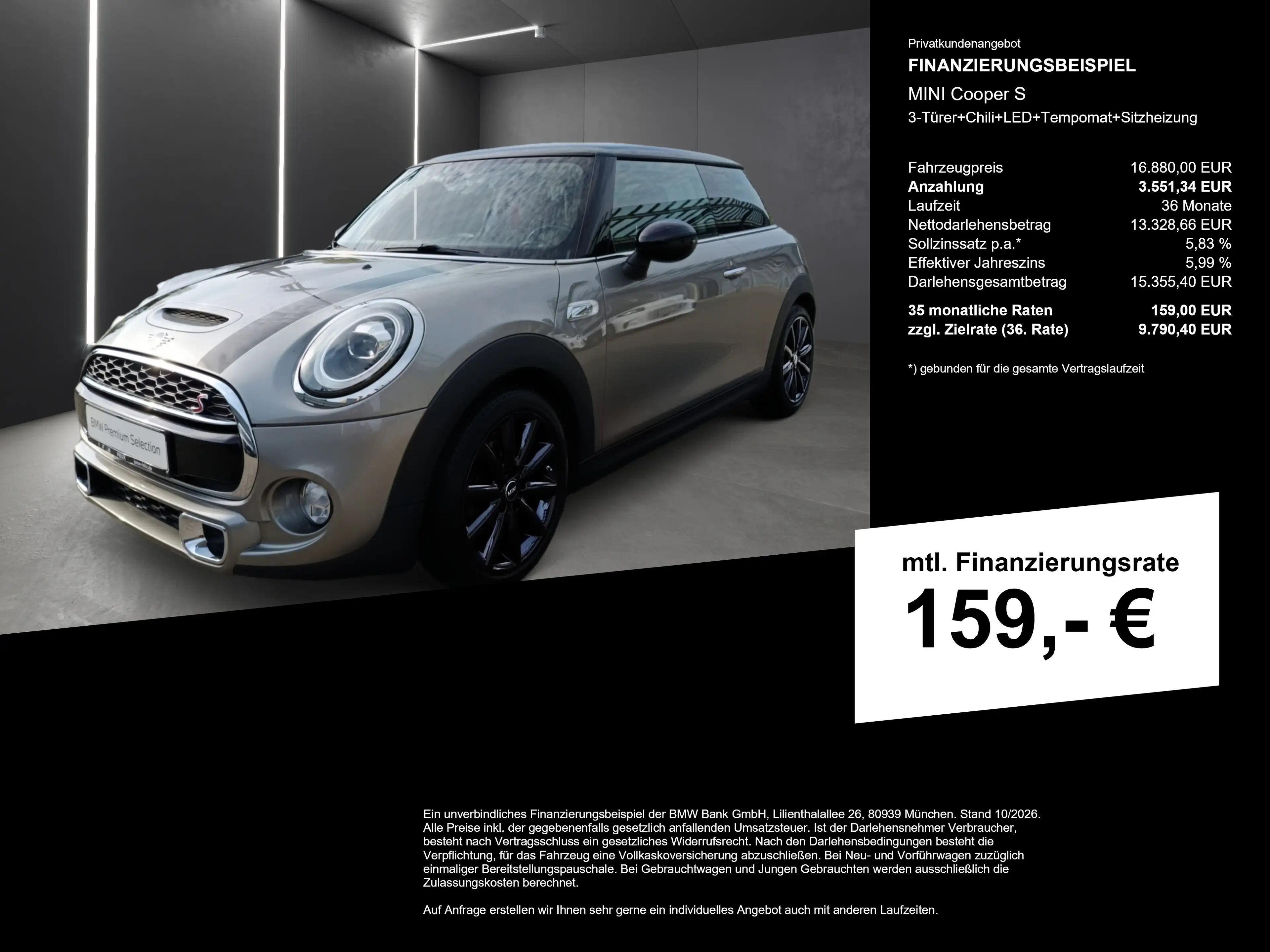 MINI Cooper S 3-Türer+Chili+LED+Tempomat+Sitzheizung — photo 2