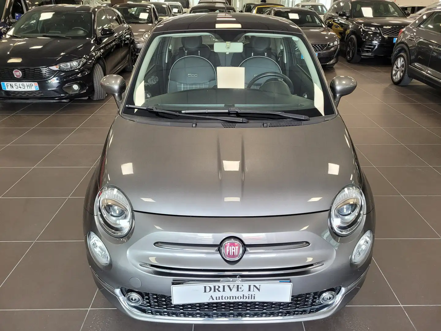 Fiat 500 1.2 Lounge 69cv my18 Grigio - 2