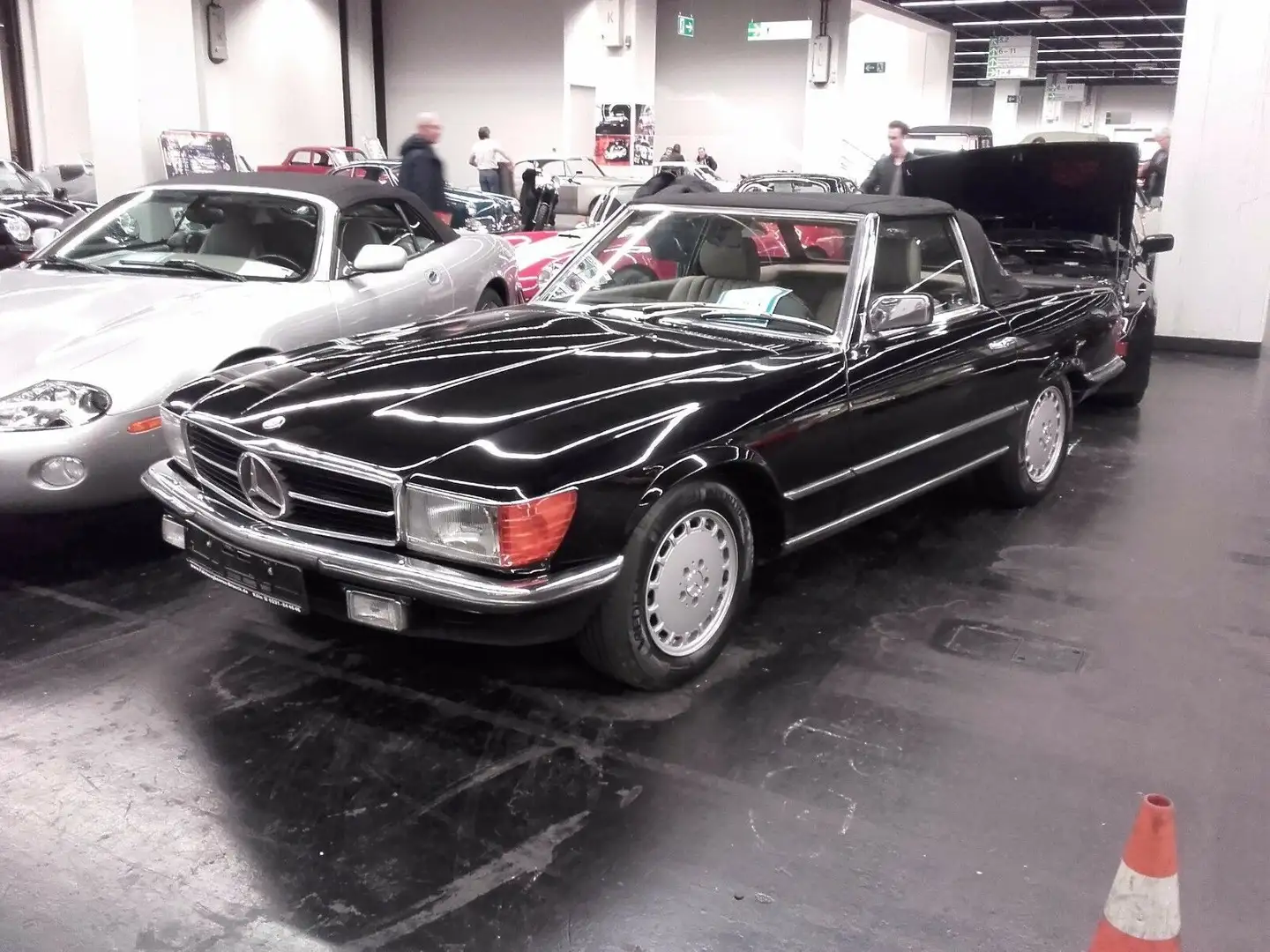 Mercedes-Benz SL 500 guter original Zustand Fekete - 1