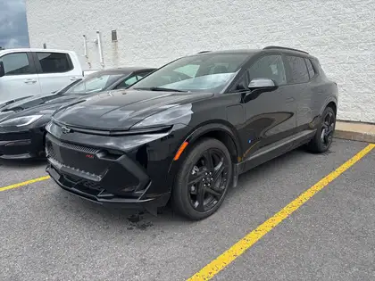 Black 2025 Chevrolet Equinox EV SUV / Crossover Front-Wheel Drive 1-Speed Automatic