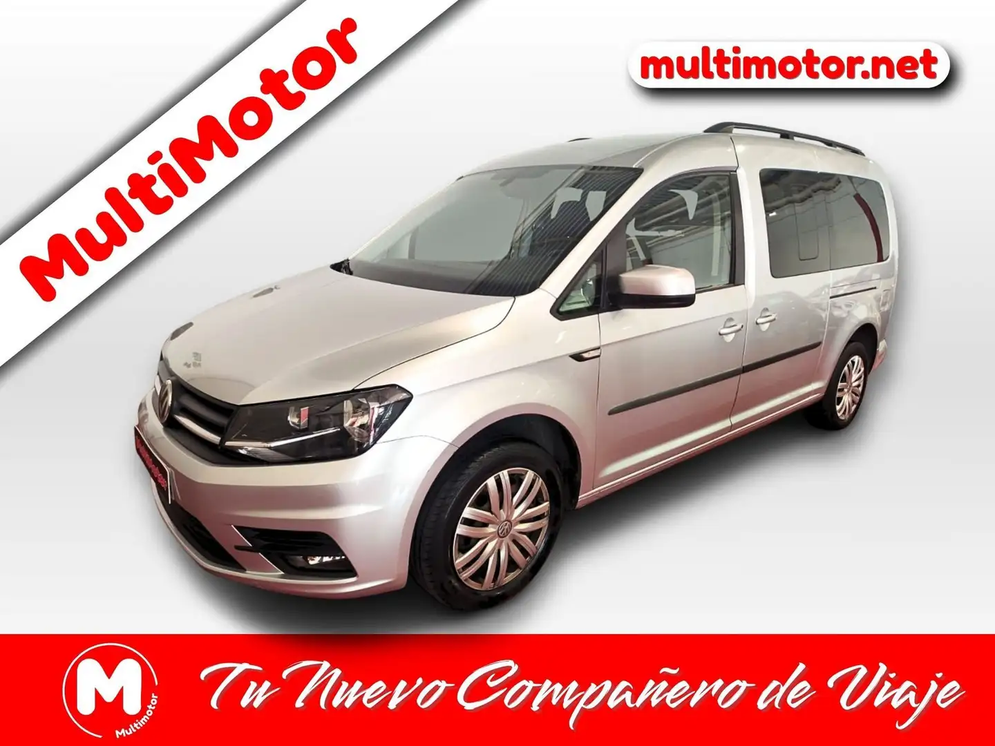 Volkswagen Caddy Maxi 2.0TDI Trendline 4M Gris - 1