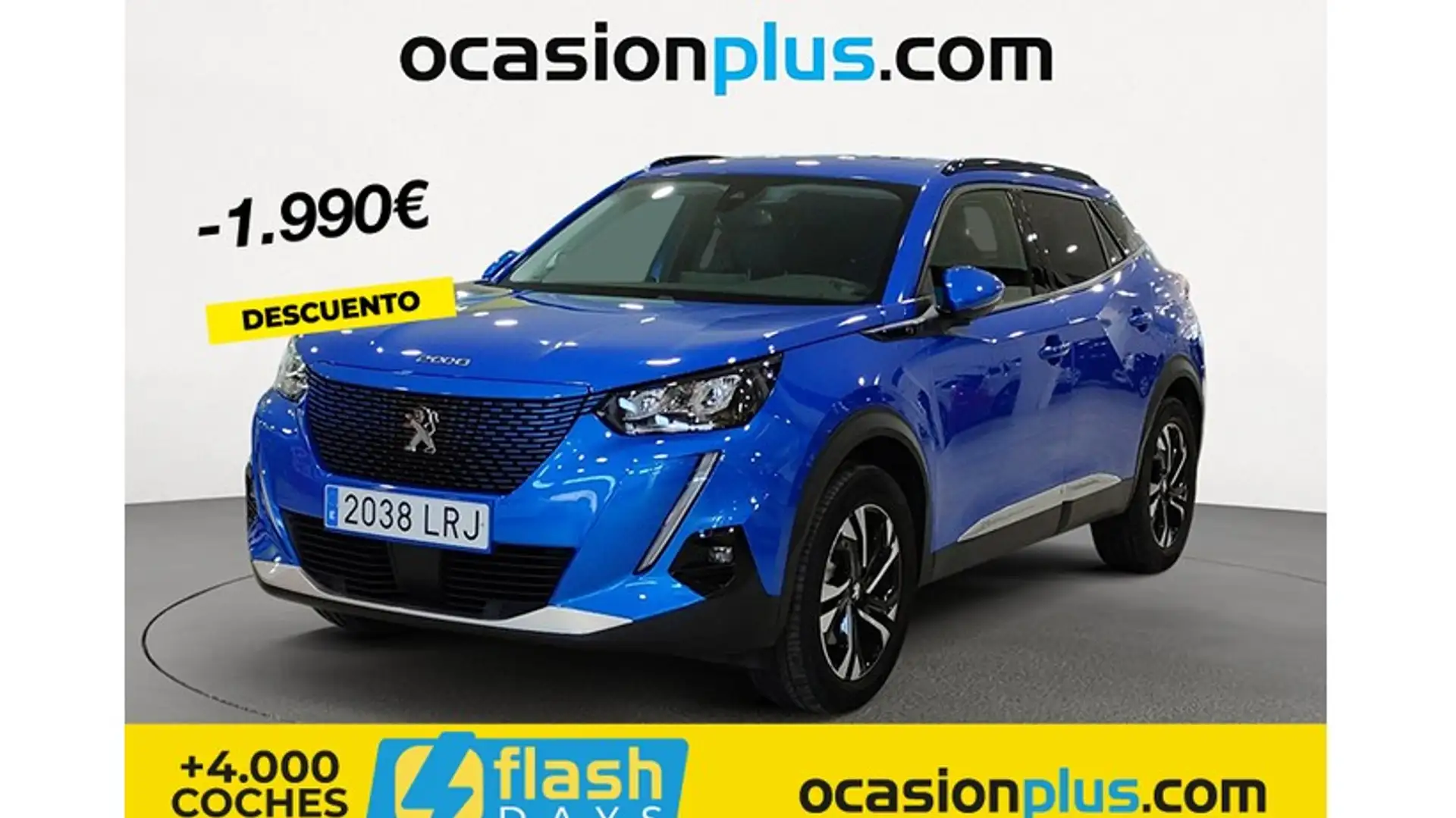 Peugeot 2008 Allure Pack Eléctrico 100kW Blue - 1