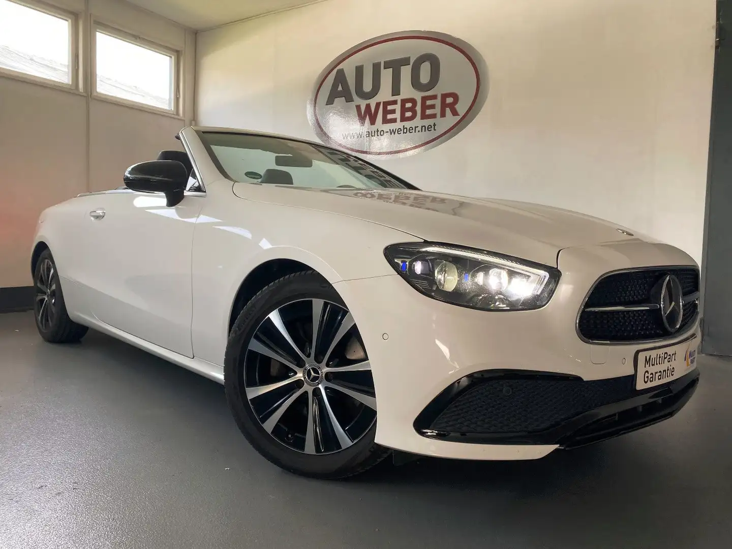 Mercedes-Benz E 200 CABRIO*STANDHEIZ*KAMERA*LEDER*LED*MWST*8-x Blanc - 1