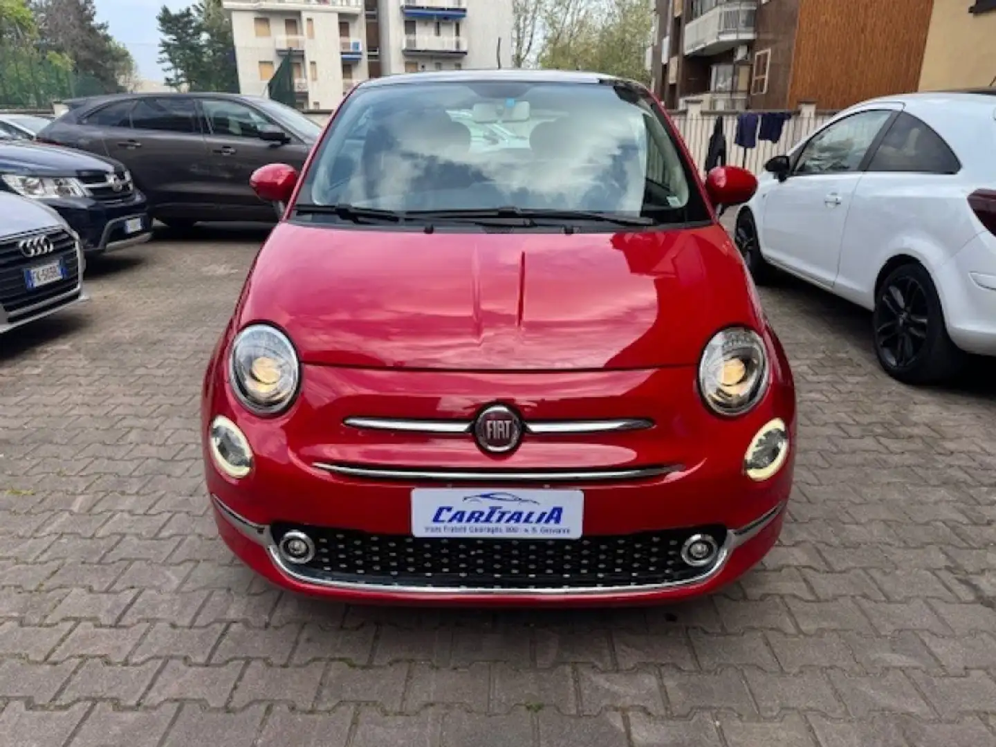 Fiat 500 1.2 Riva automatica Rosso - 2