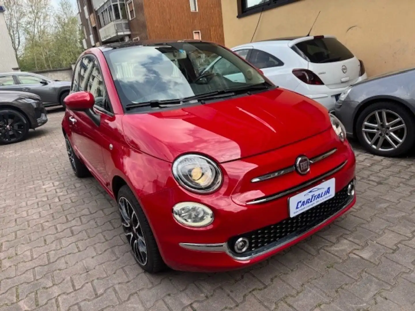 Fiat 500 1.2 Riva automatica Rosso - 1