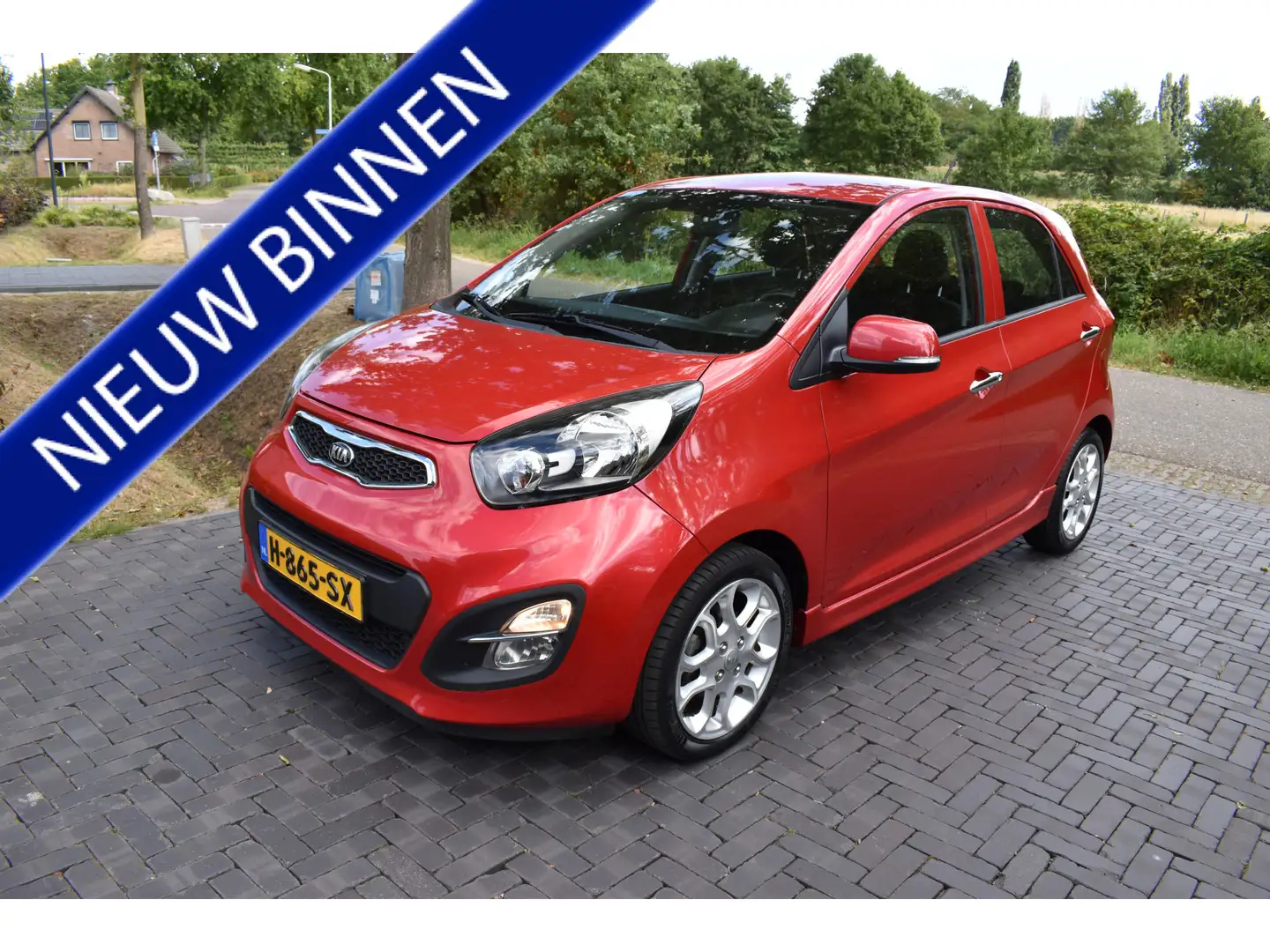 Kia Picanto 1.2 CVVT Comfort Pack AUT. LUXE UITVOERING. NIEUWS Rouge - 1