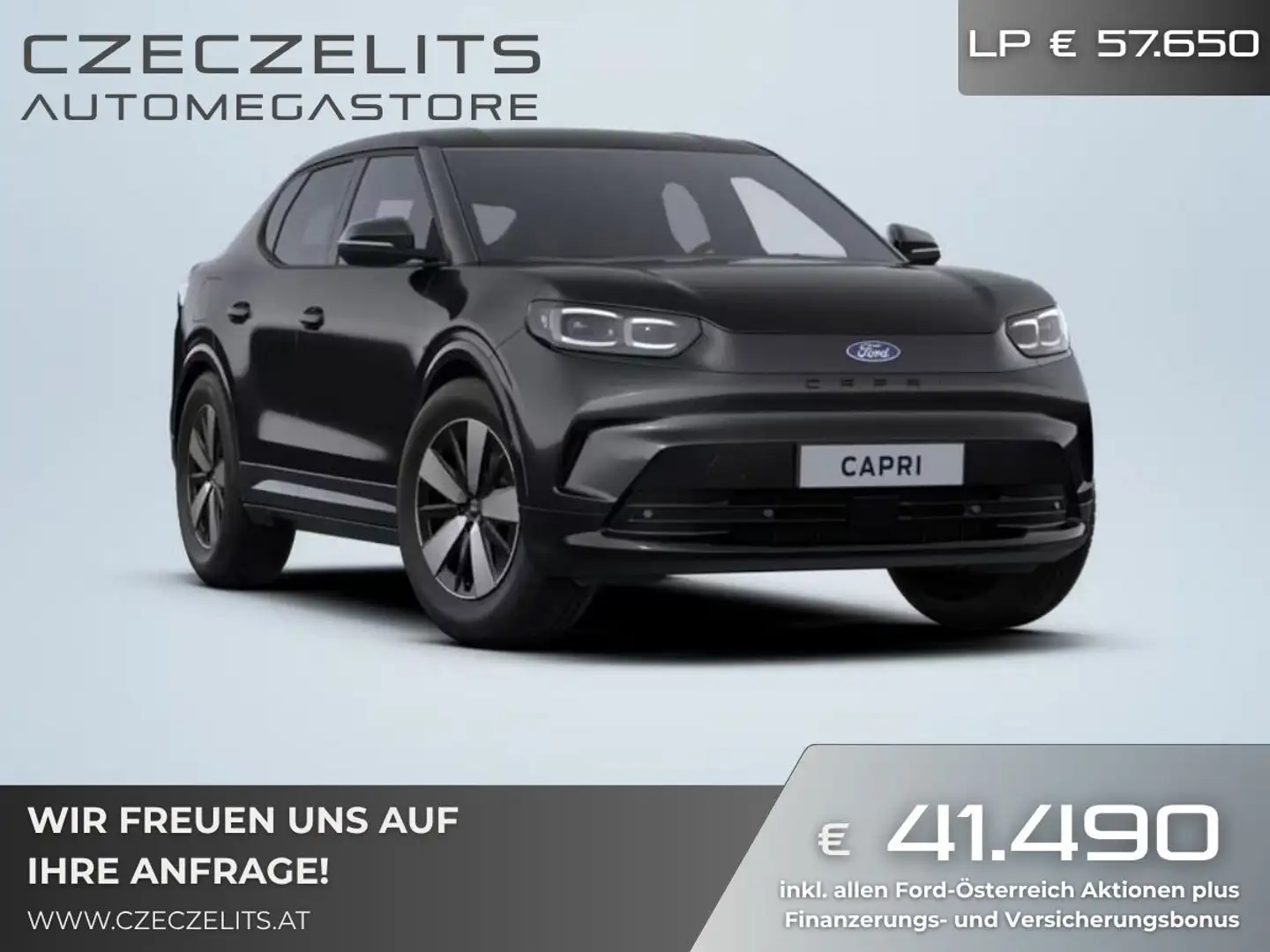 Ford Capri Elektro 79kWh Extended Range Select *Bestellfah... Grau - 1