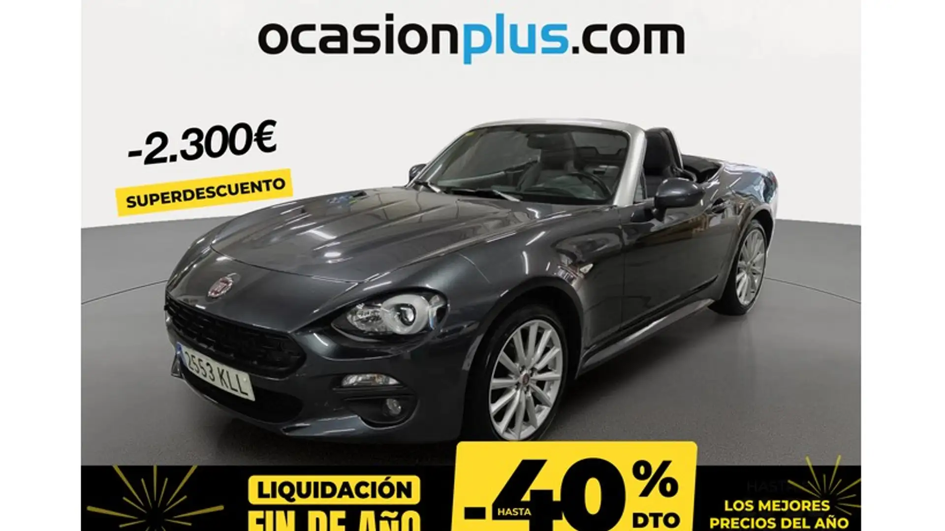 Fiat 124 Spider 1.4 Multiair Lusso Gri - 1
