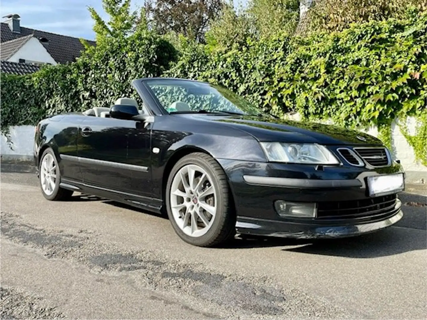 Saab 9-3 9-3 2.8 Turbo V6 Cabrio Aero Negro - 1