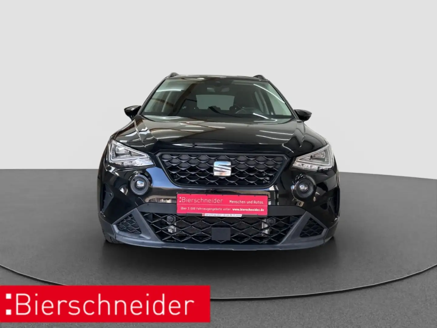 SEAT Arona 1.0 TSI DSG Style NAVI CAM SHZ LED Zwart - 2
