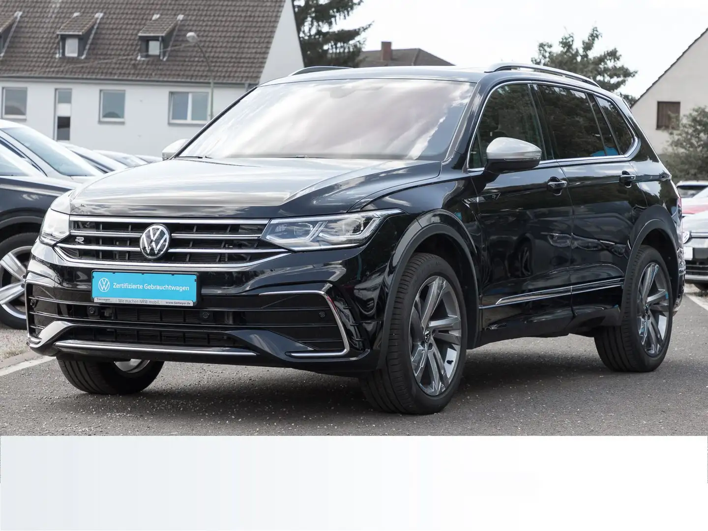 Volkswagen Tiguan Allspace 2.0 TDI DSG R-LINE 7-SITZE PANO Schwarz - 2
