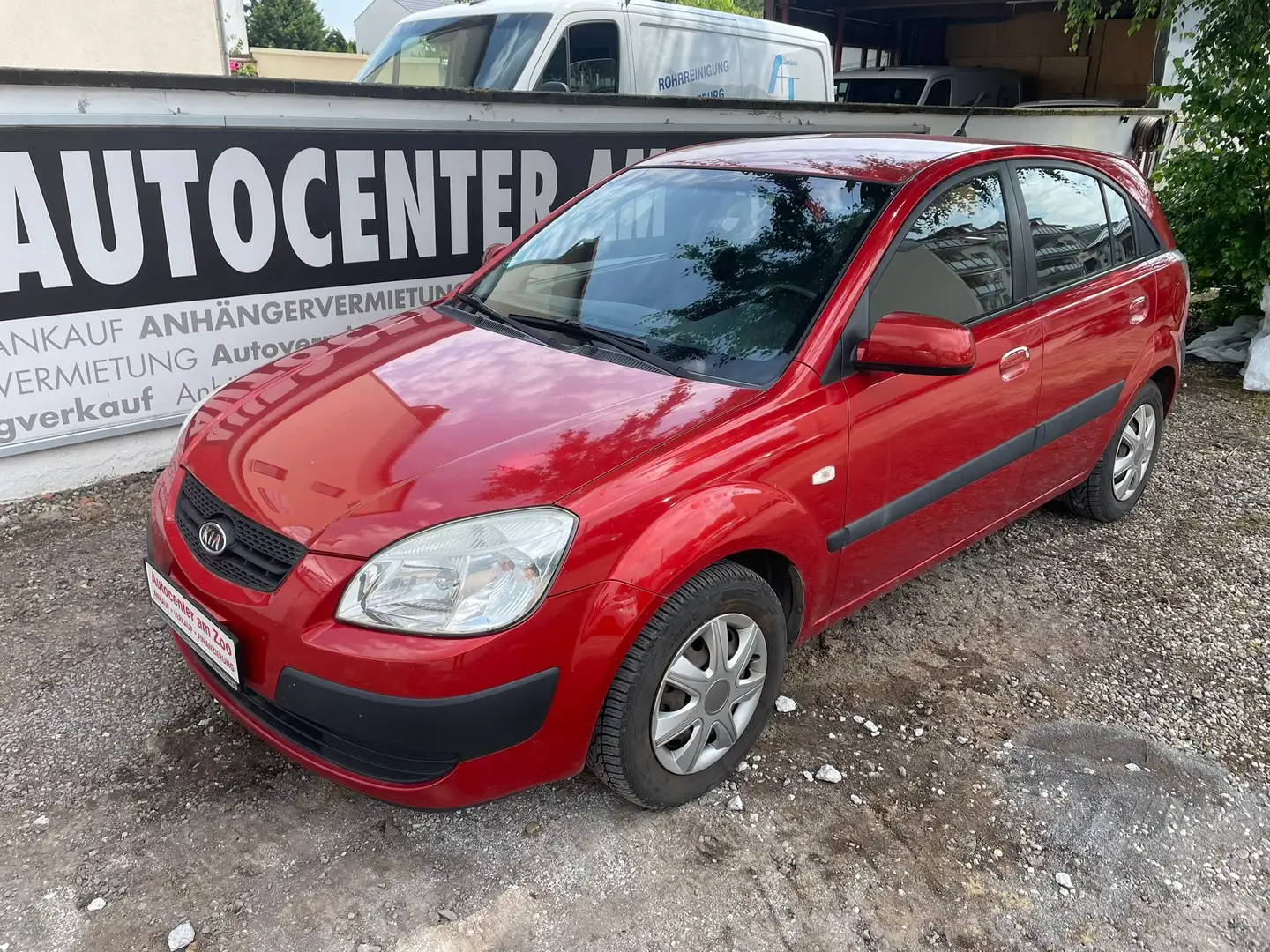 Kia Rio 1.4 EX Basis Rojo - 2