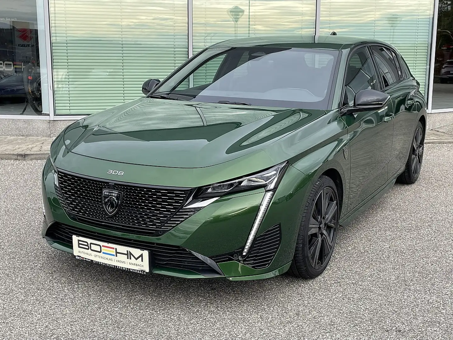 Peugeot 308 BlueHDi 130 S&S EAT8 GT Pack "FOCAL Soundsystem" Vert - 1