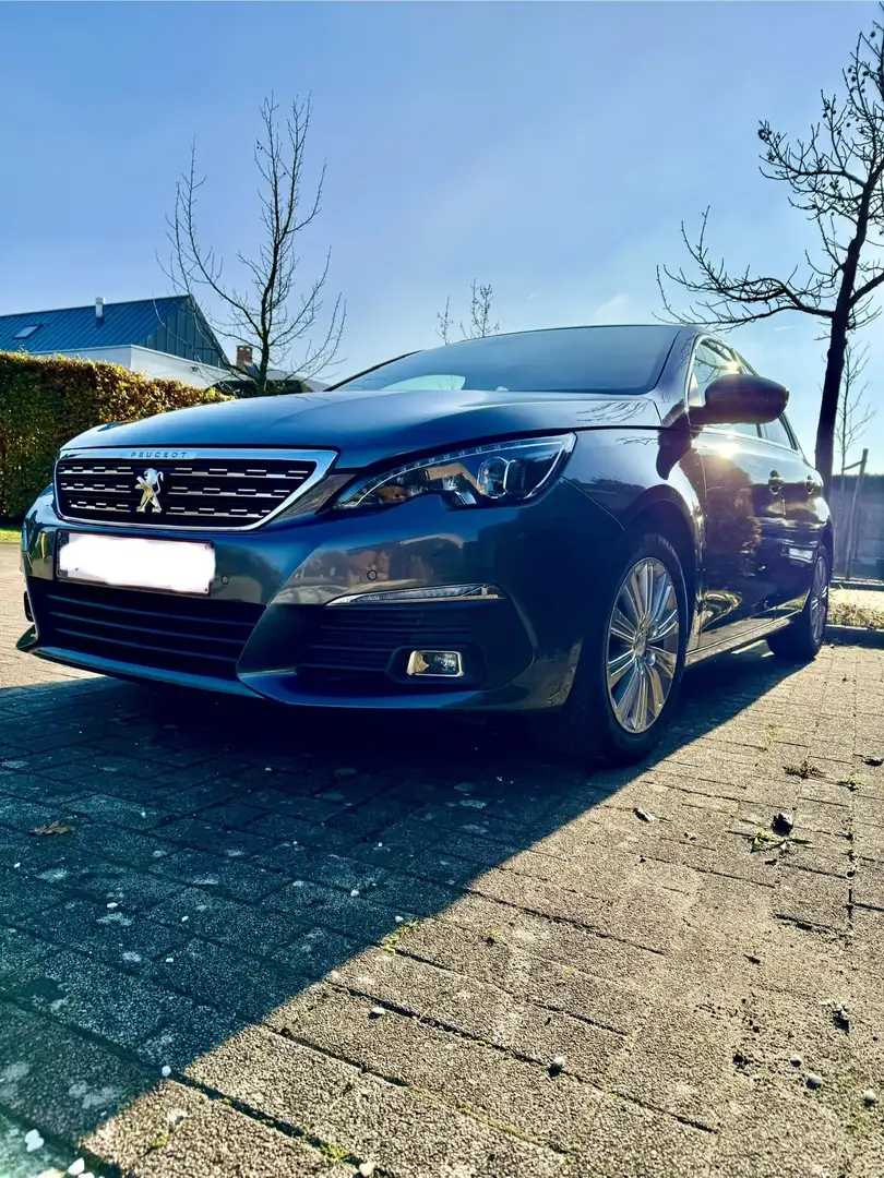 Peugeot 308 allure 1.2 pure tech 130 pk stop & start eat 6 Gris - 1