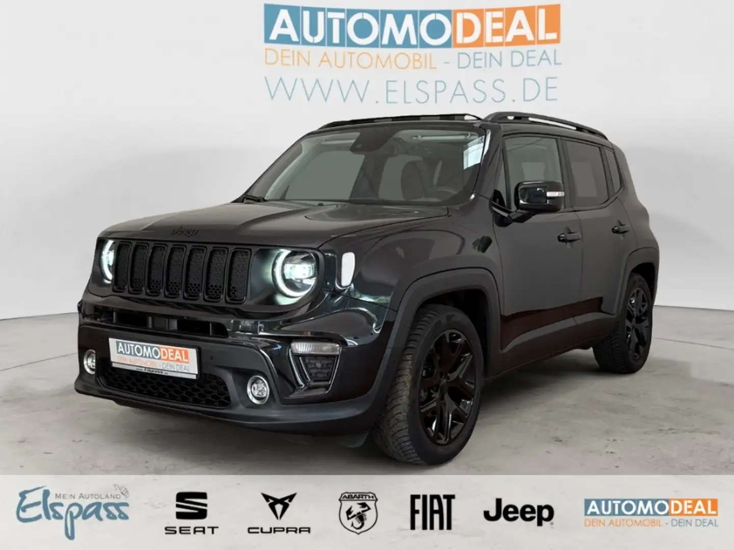 Jeep Renegade Limited ALLWETTER NAV LED PANODACH KAMERA SITZ.HZG Noir - 1