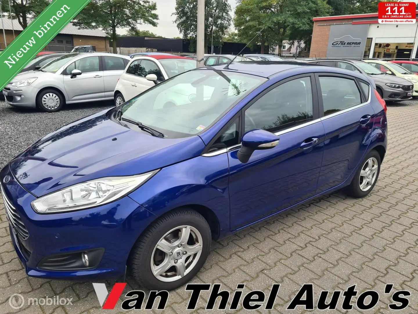 Ford Fiesta 1.0 Titanium navi/camera/parksensor Blau - 1